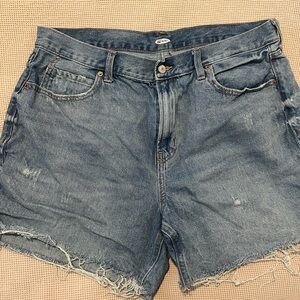 Old navy size 16 denim shorts